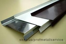 Отливы оцинкованные для окон, крыши Сумы Собственное производство